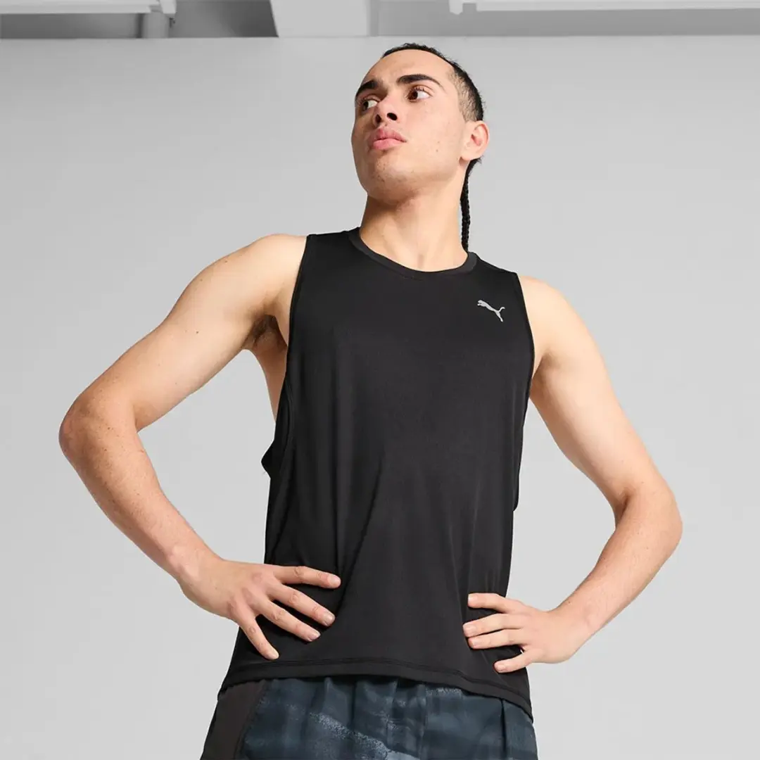 PUMA Velocity Mouwloos T-shirt XS - Zwart