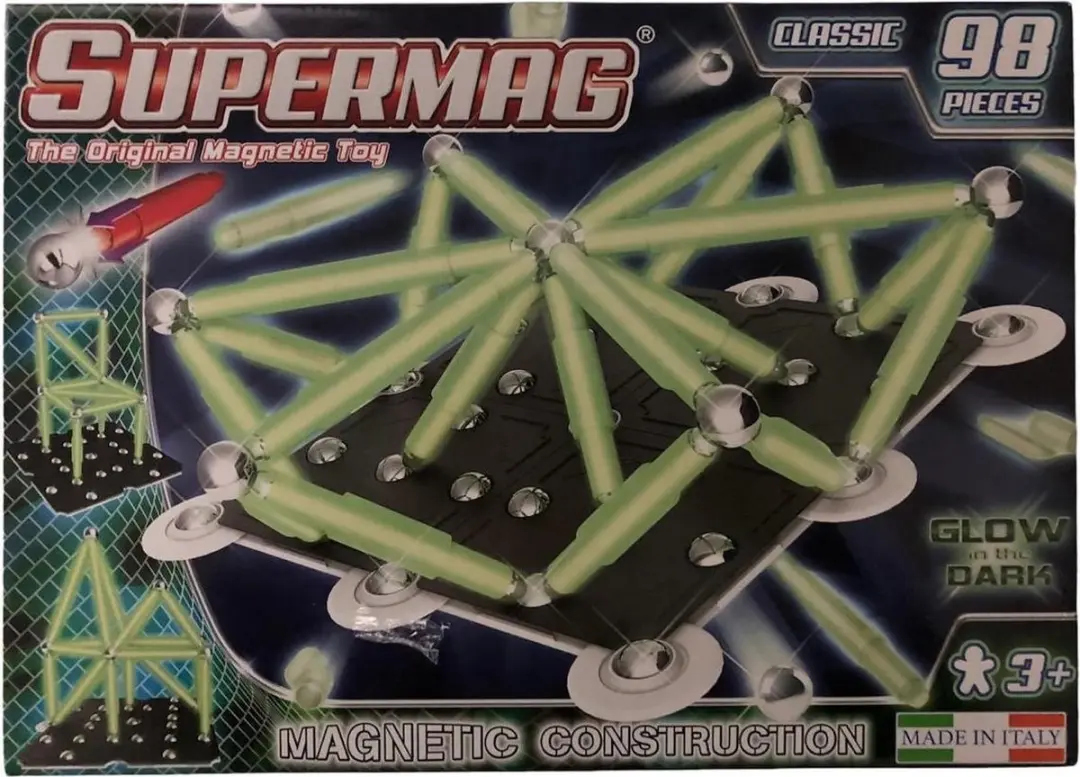 Simply for Kids Supermag 98-delig Magnetische Bouwset