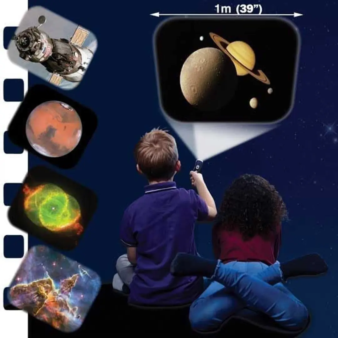 Brainstorm Space Torch Projector - Ruimte - 24 Kleuren