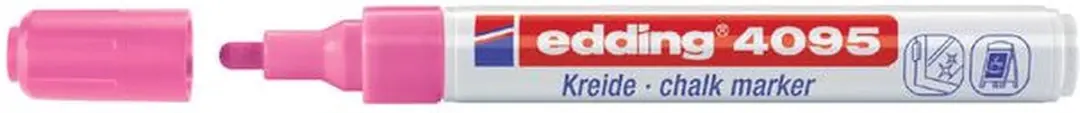 edding 4095 Krijtstift - Roze - 10 Stuks - afbeelding 4 van 4