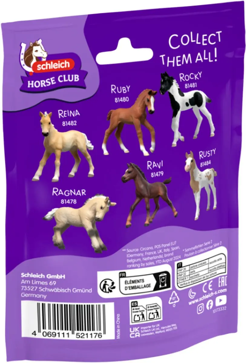 Schleich Verzamelveulen Rosie 81483 - Meerkleurig
