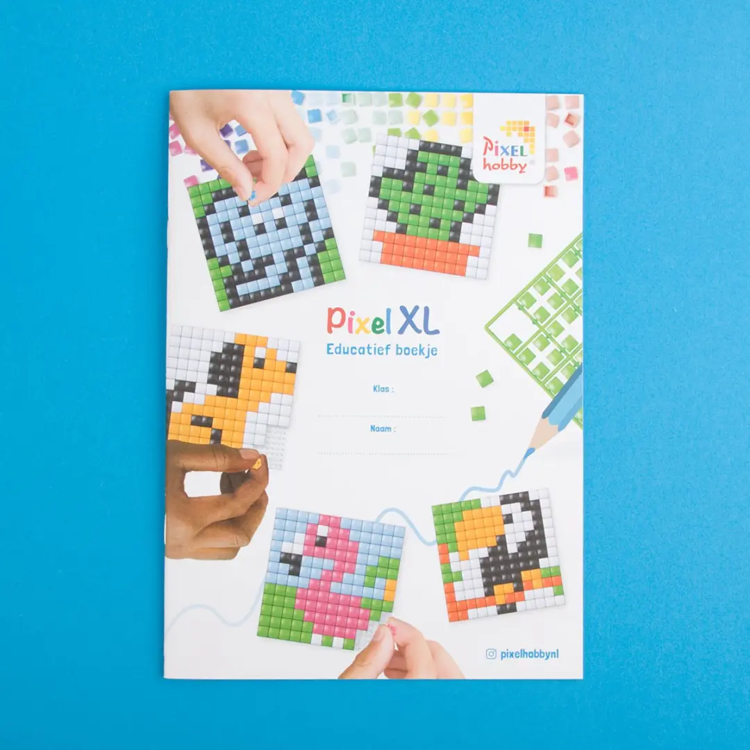 Pixelhobby School Pakket Pixel XL - 15 Basisplaatjes Multi