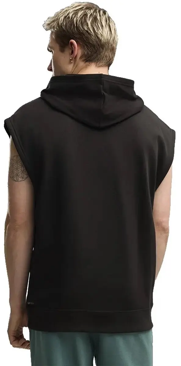 PUMA French Terry Sleeveless Hoodie M - Zwart