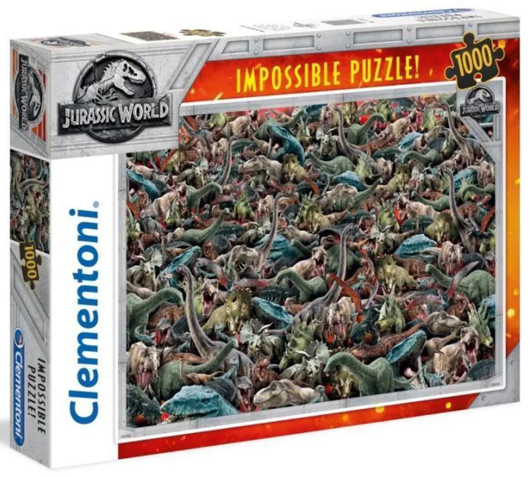 Clementoni Jurassic World Puzzel 1000 Stuks - Multicolor