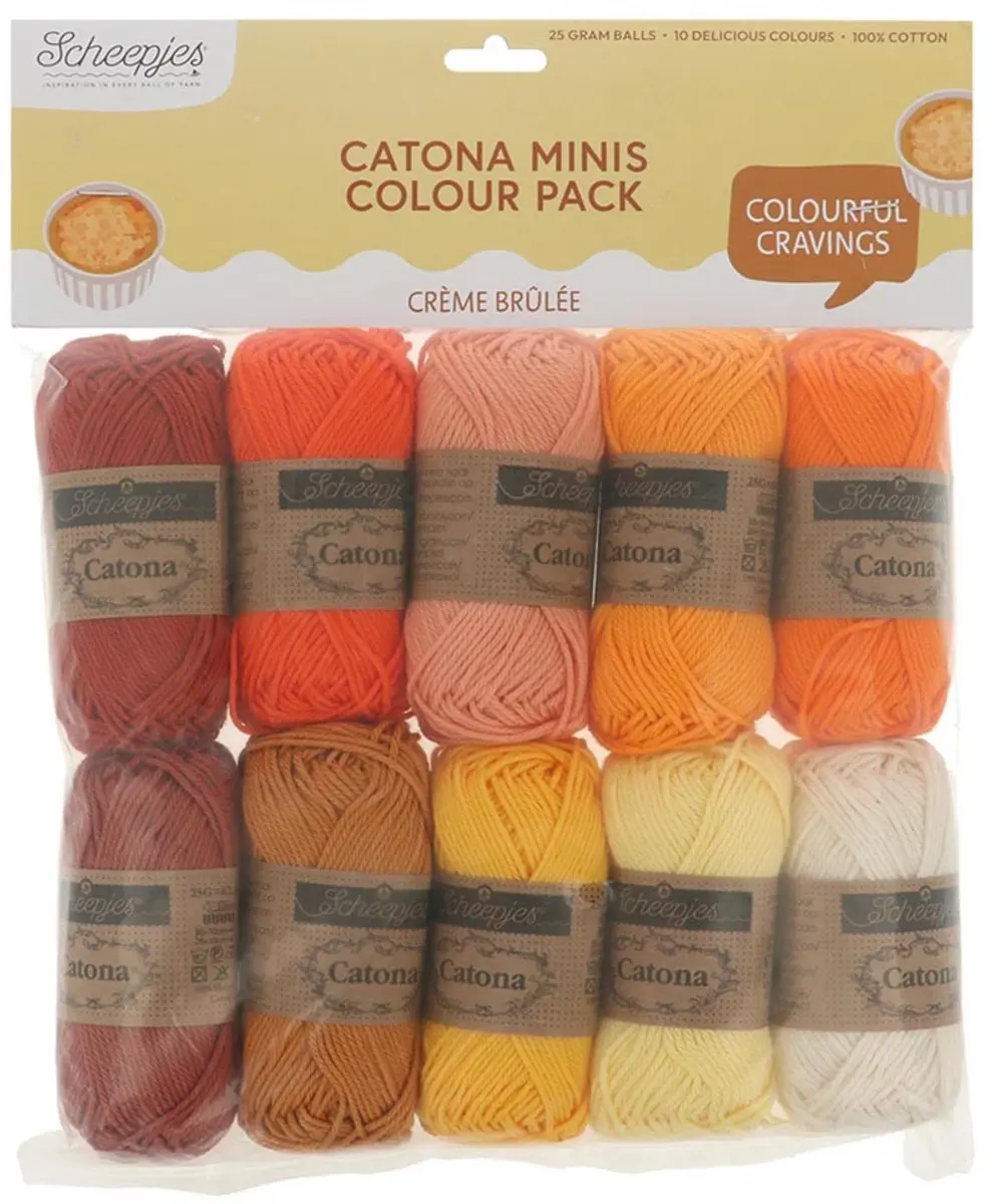 Scheepjes Catona Colour Pack 10x25g