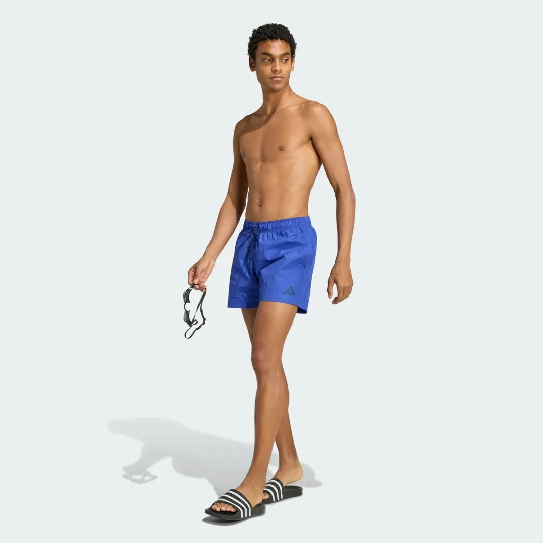 adidas Sportswear Crinkle Nylon Zwemshort 5-Inch KV5144 - Blauw