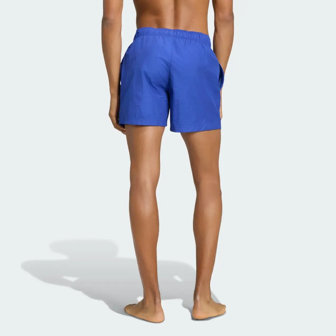 adidas Sportswear Crinkle Nylon Zwemshort 5-Inch KV5144 - Blauw