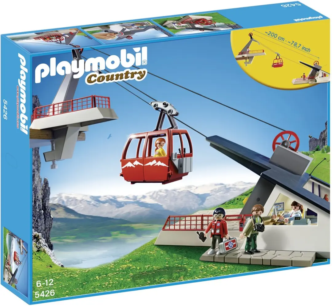 Playmobil Bergstation met Kabelbaan 5426 - Multicolor