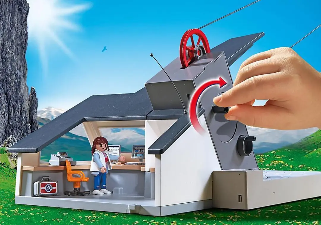 Playmobil Bergstation met Kabelbaan 5426 - Multicolor