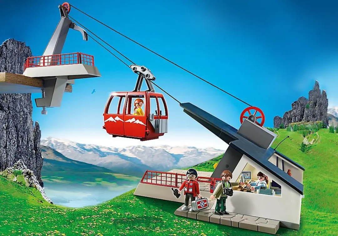 Playmobil Bergstation met Kabelbaan 5426 - Multicolor
