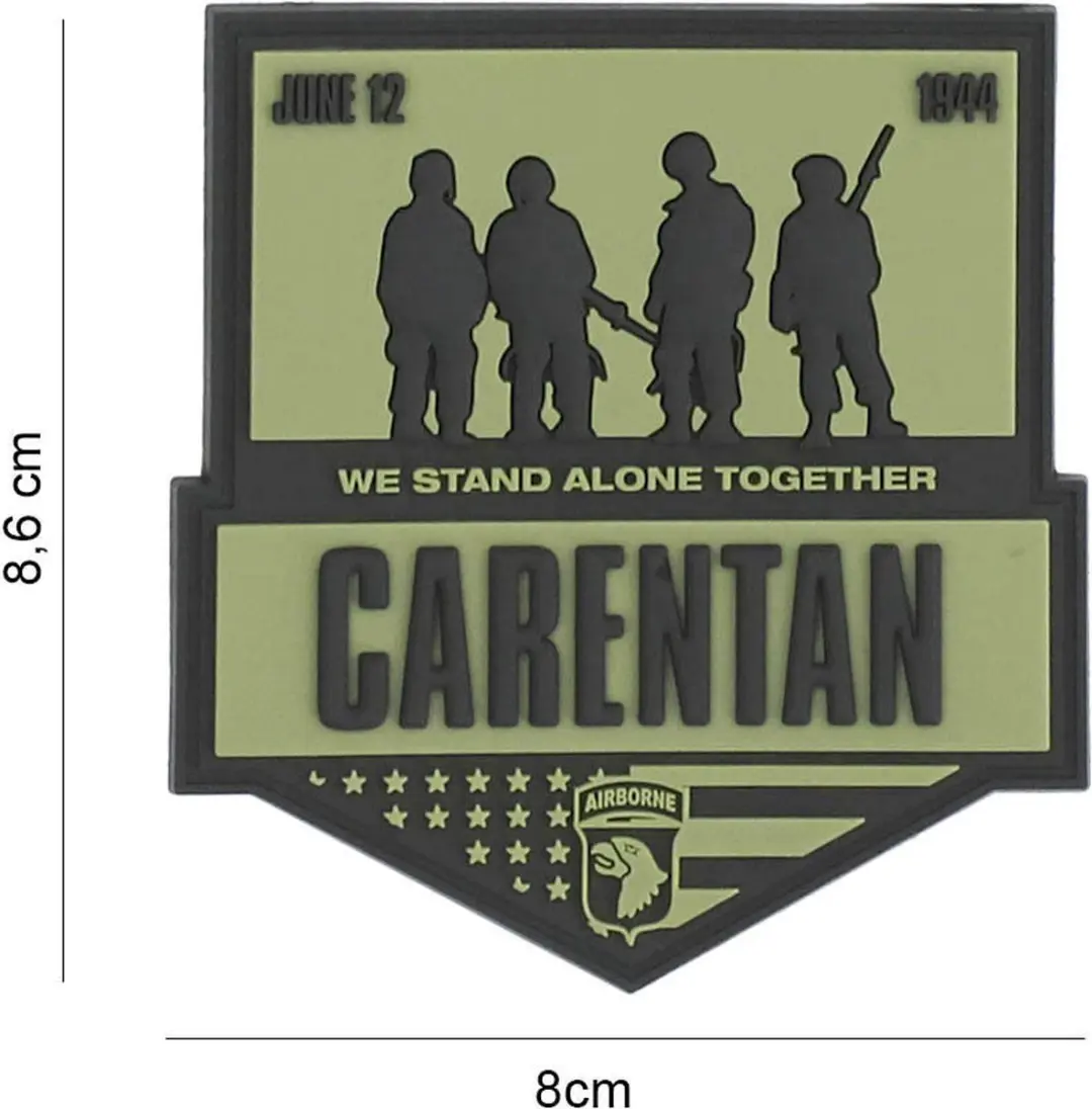 101 inc Embleem 3D PVC Carentan