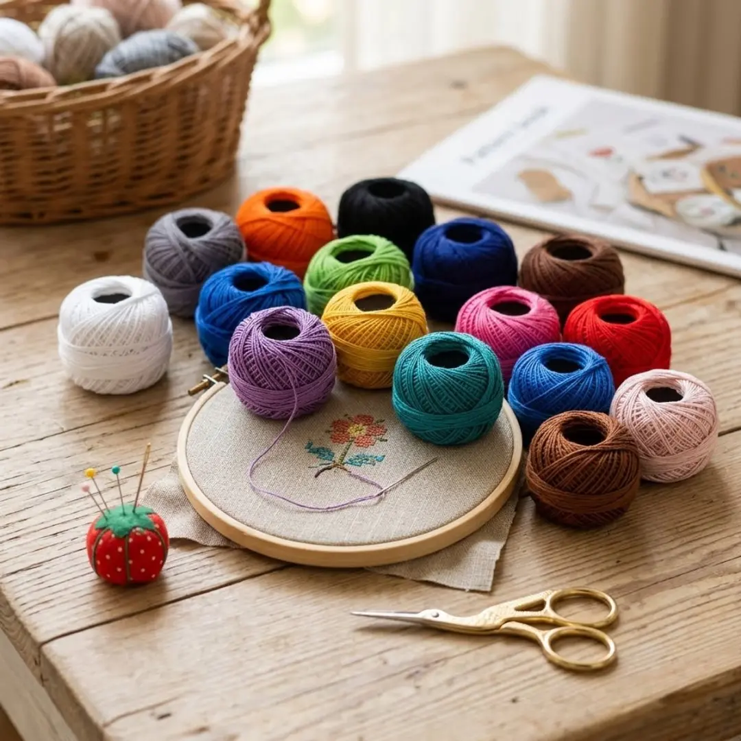 NuveX Multicolor Garen Set 16 Delig - 16 Kleuren