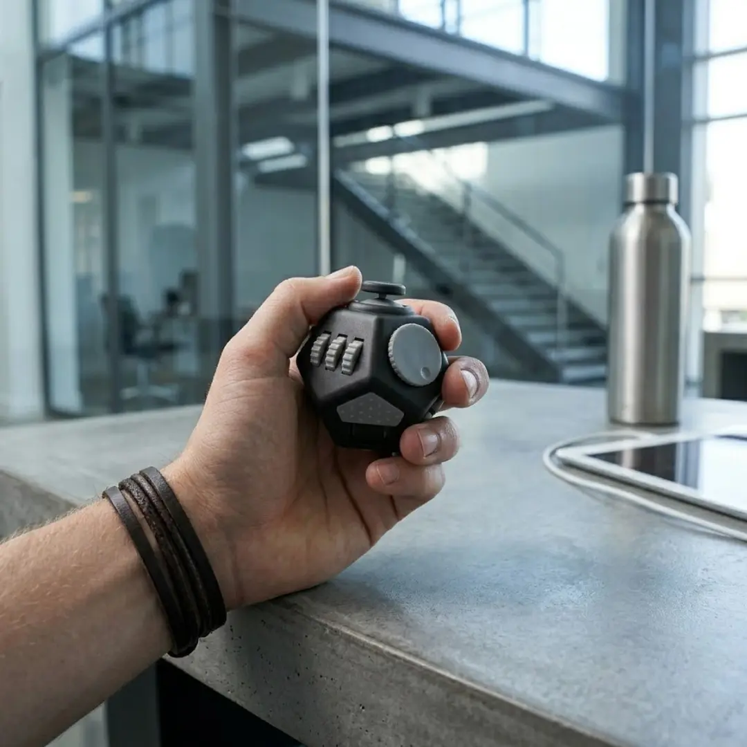 NUVEX Zwart Fidget Toy - Sensorisch Speelgoed