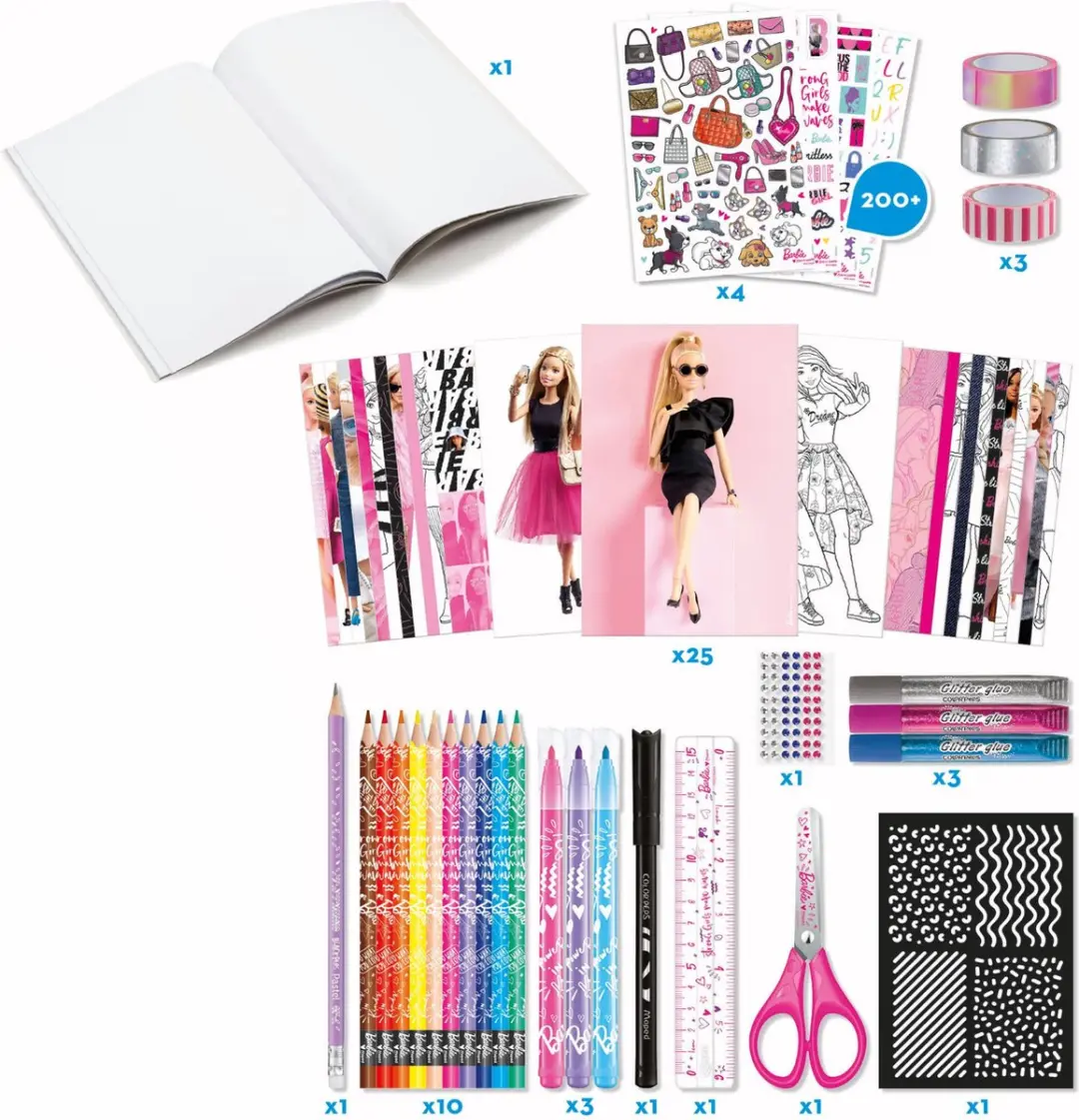 Maped Barbie Scrapbookset