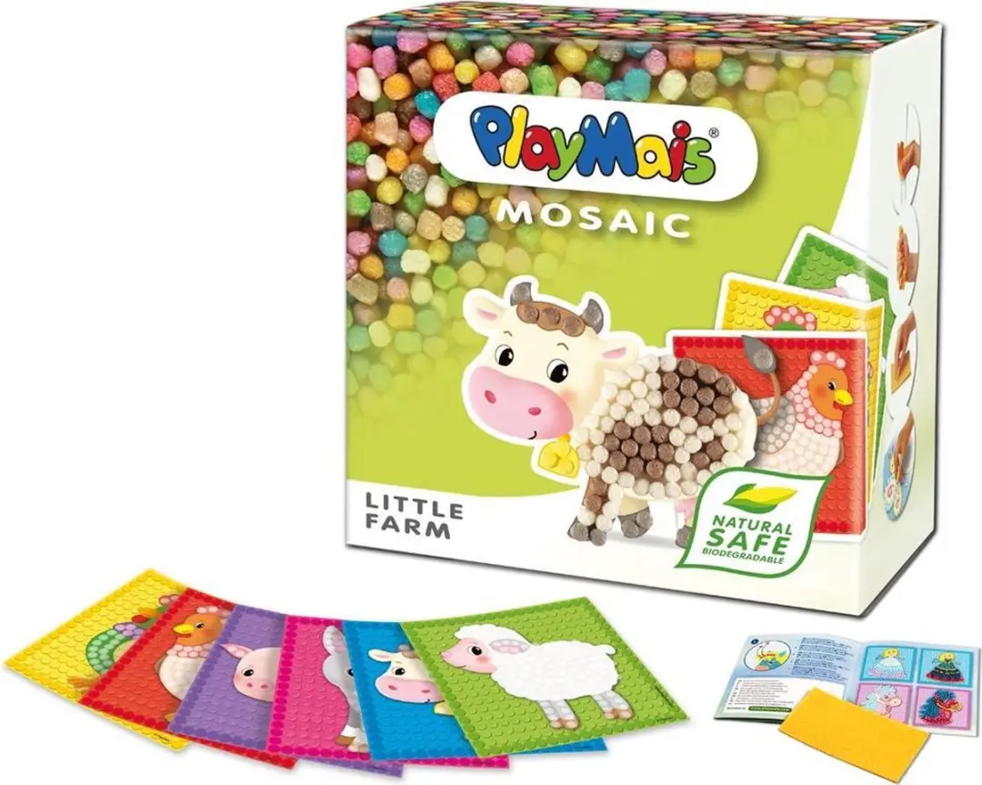 PlayMais Mosaic Little Farm - 2300 Stuks - Multicolor