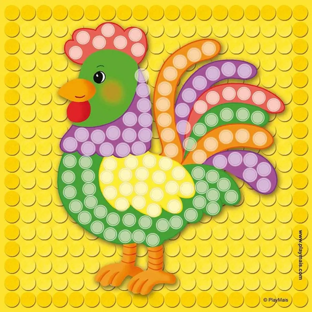 PlayMais Mosaic Little Farm - 2300 Stuks - Multicolor