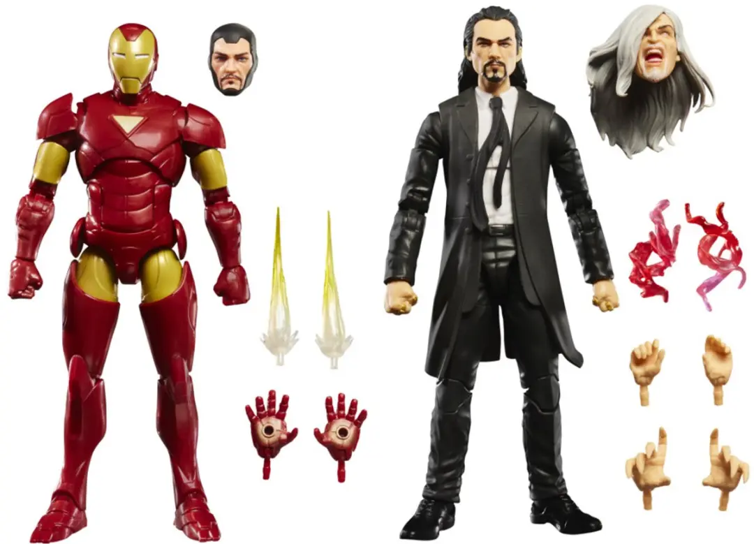 Marvel Legends Series Iron Man Extremis & Mandarin Actiefiguren 15cm - Multicolor - afbeelding 6 van 6