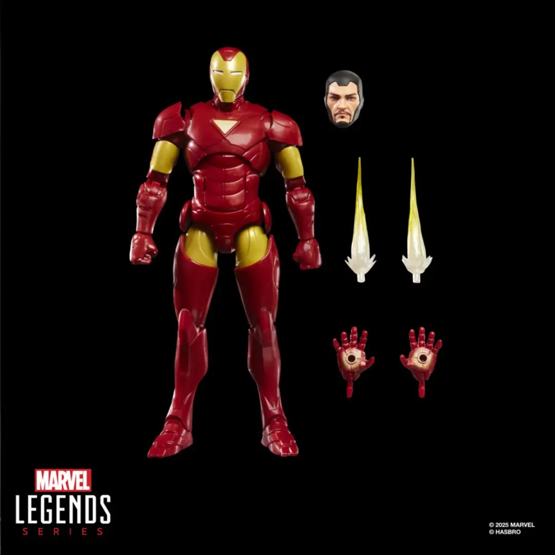 Marvel Legends Series Iron Man Extremis & Mandarin Actiefiguren 15cm - Multicolor