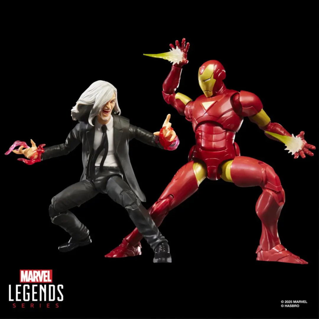 Marvel Legends Series Iron Man Extremis & Mandarin Actiefiguren 15cm - Multicolor