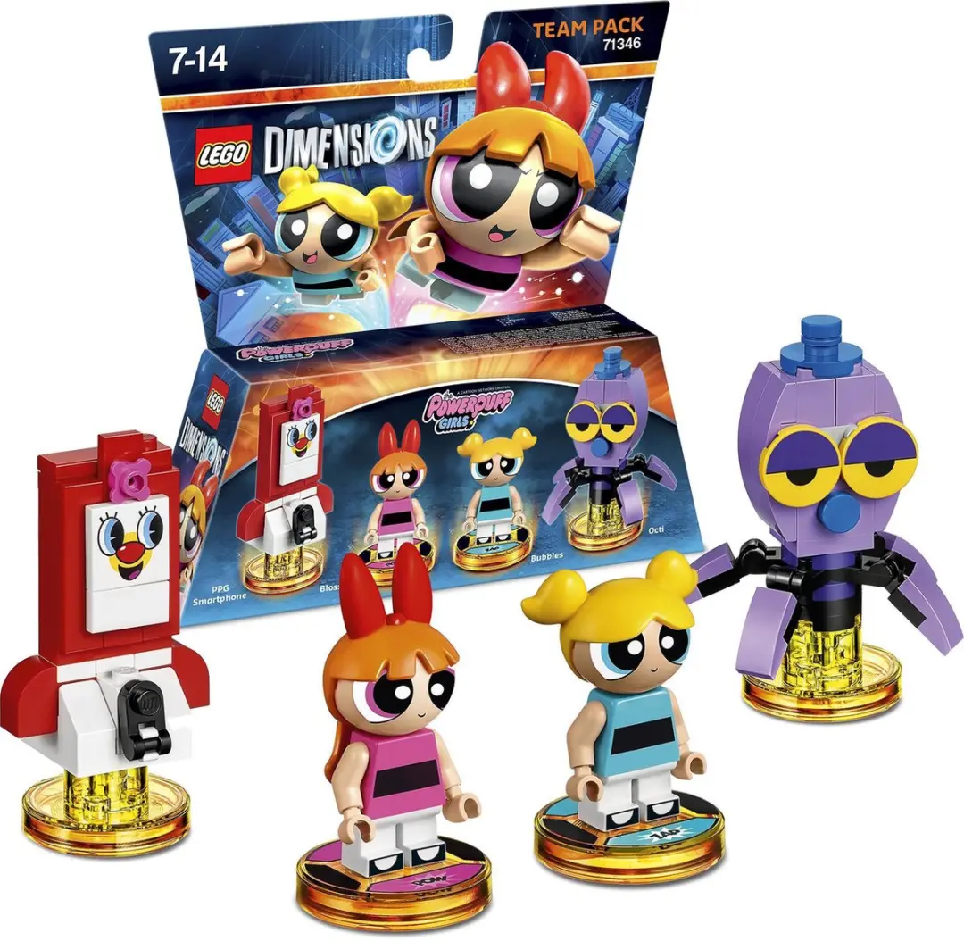 LEGO Dimensions Powerpuff Girls Team Pack 93 Stuks - Meerkleurig