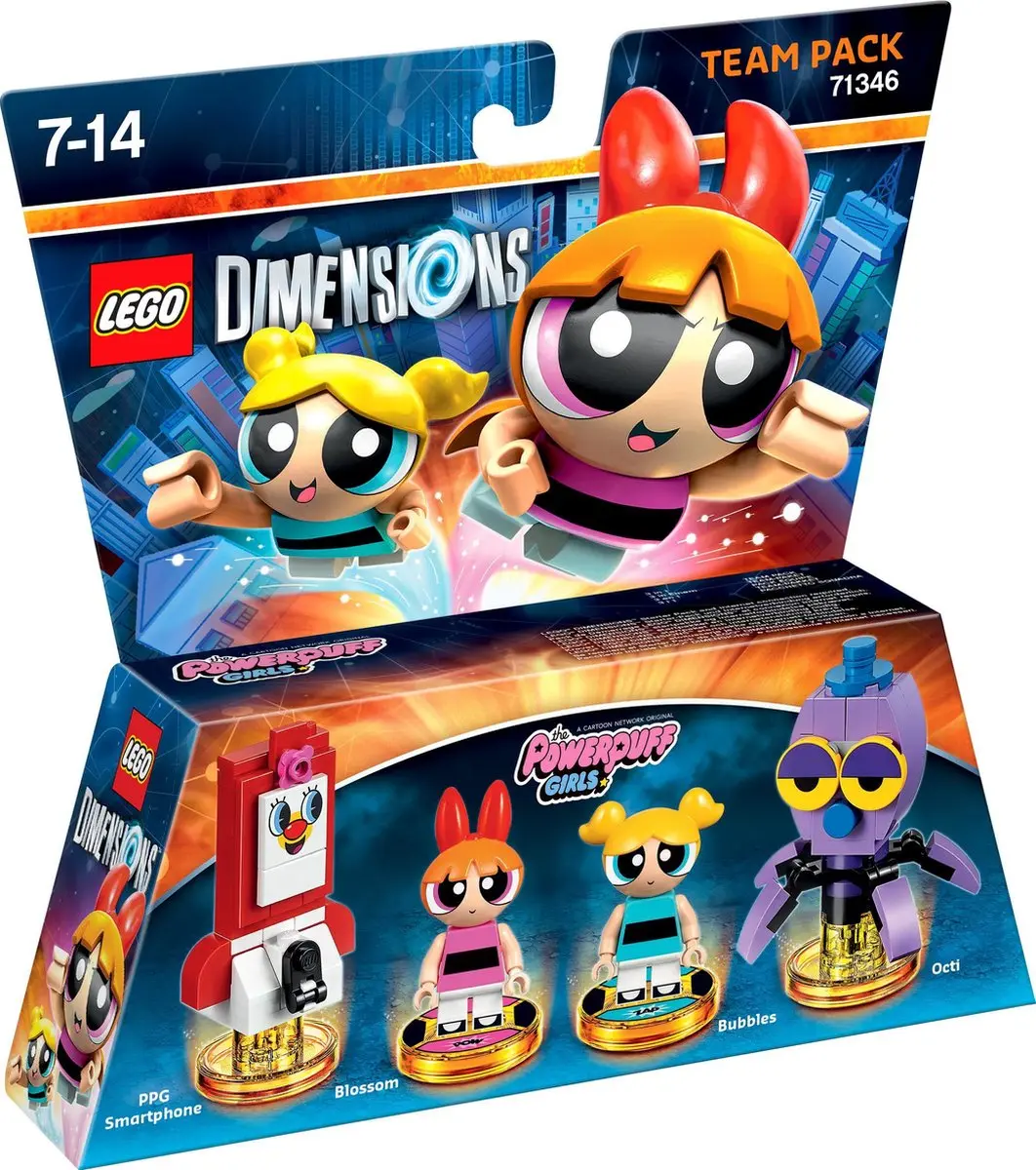 LEGO Dimensions Powerpuff Girls Team Pack 93 Stuks