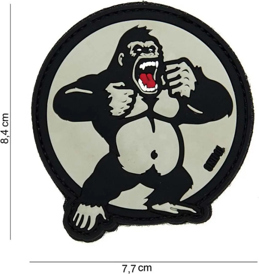 101 Inc Embleem 3D PVC King Kong Wit 14025
