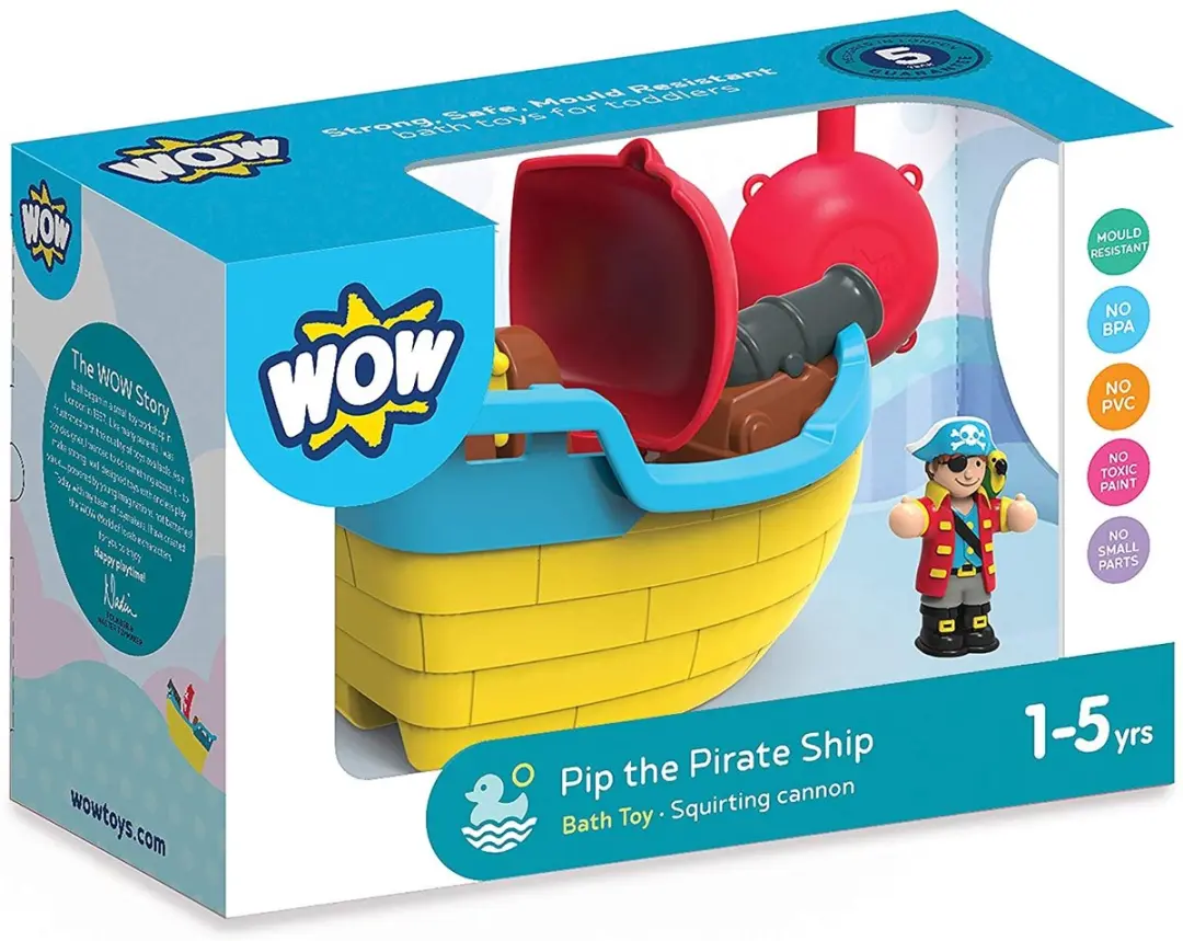 WOW Toys Piratenschip WW 10348 - Meerkleurig