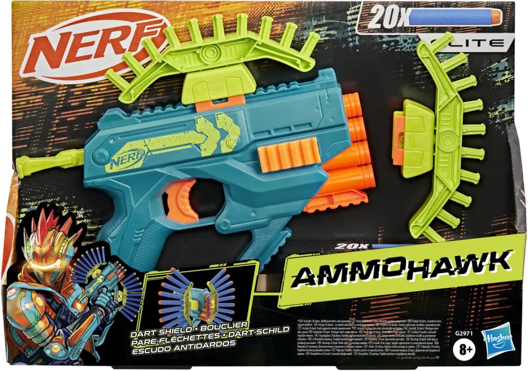 Nerf Elite Rebel Ops Ammohawk G2971 Blaster - afbeelding 6 van 6