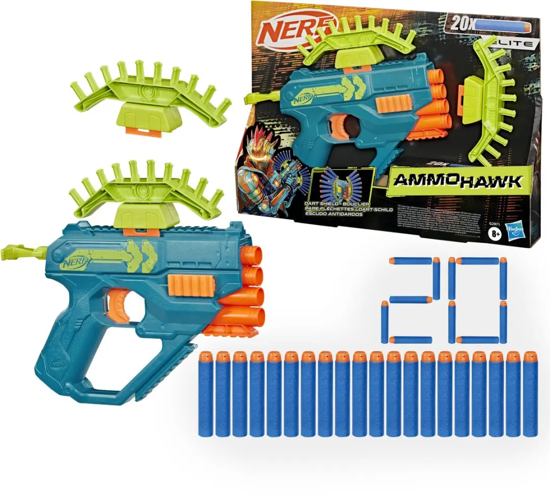 Nerf Elite Rebel Ops Ammohawk G2971 Blaster