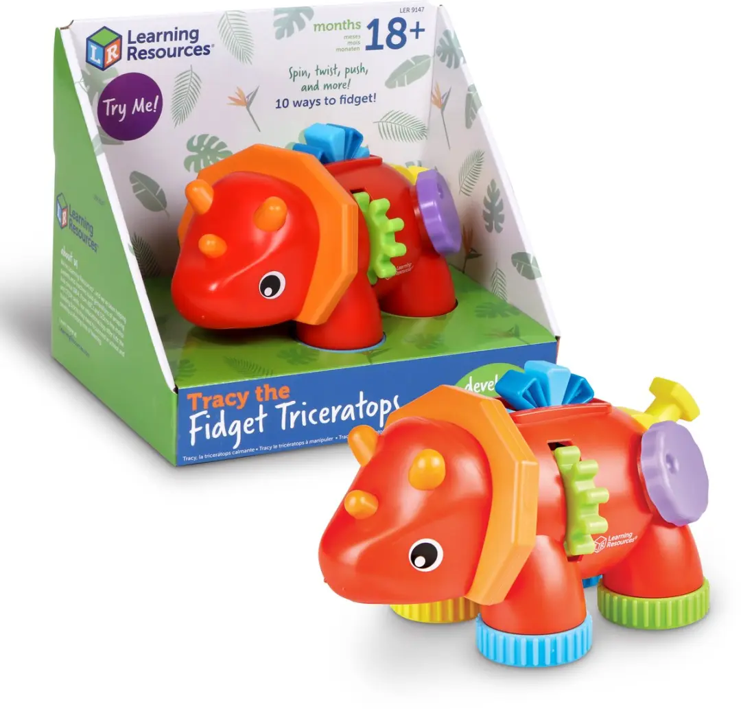 Learning Resources Tracy de Fidget Triceratops Speelgoed