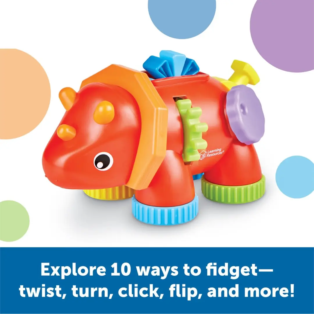 Learning Resources Tracy de Fidget Triceratops Speelgoed - Multikleur