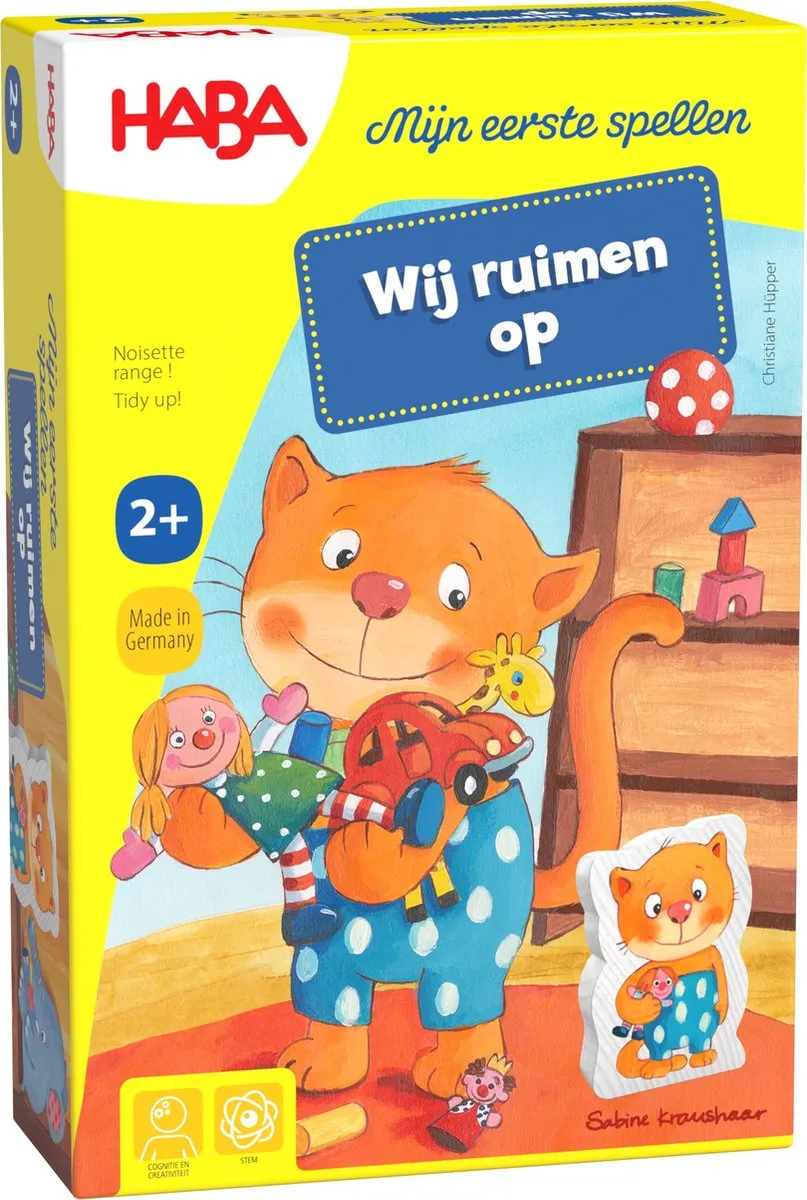 Haba Wij Ruimen Op - Kinderspel 303471 - 2-6 jaar