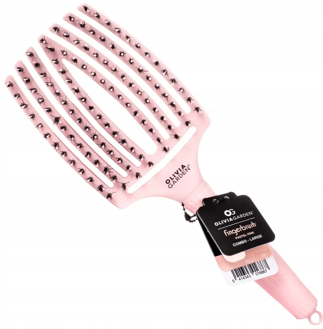 Olivia Garden Fingerbrush Pastel Pink - Groot