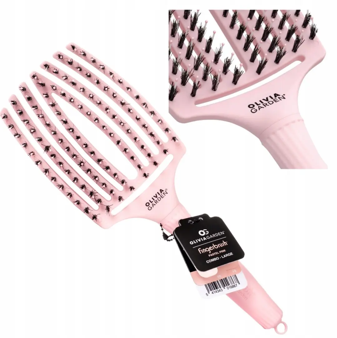 Olivia Garden Fingerbrush Pastel Pink