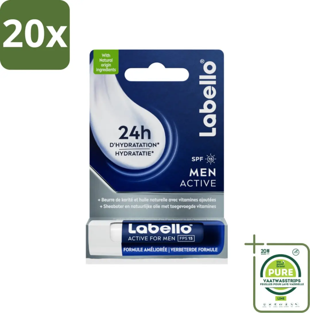 Labello Active For Men Lippenbalsem SPF 15