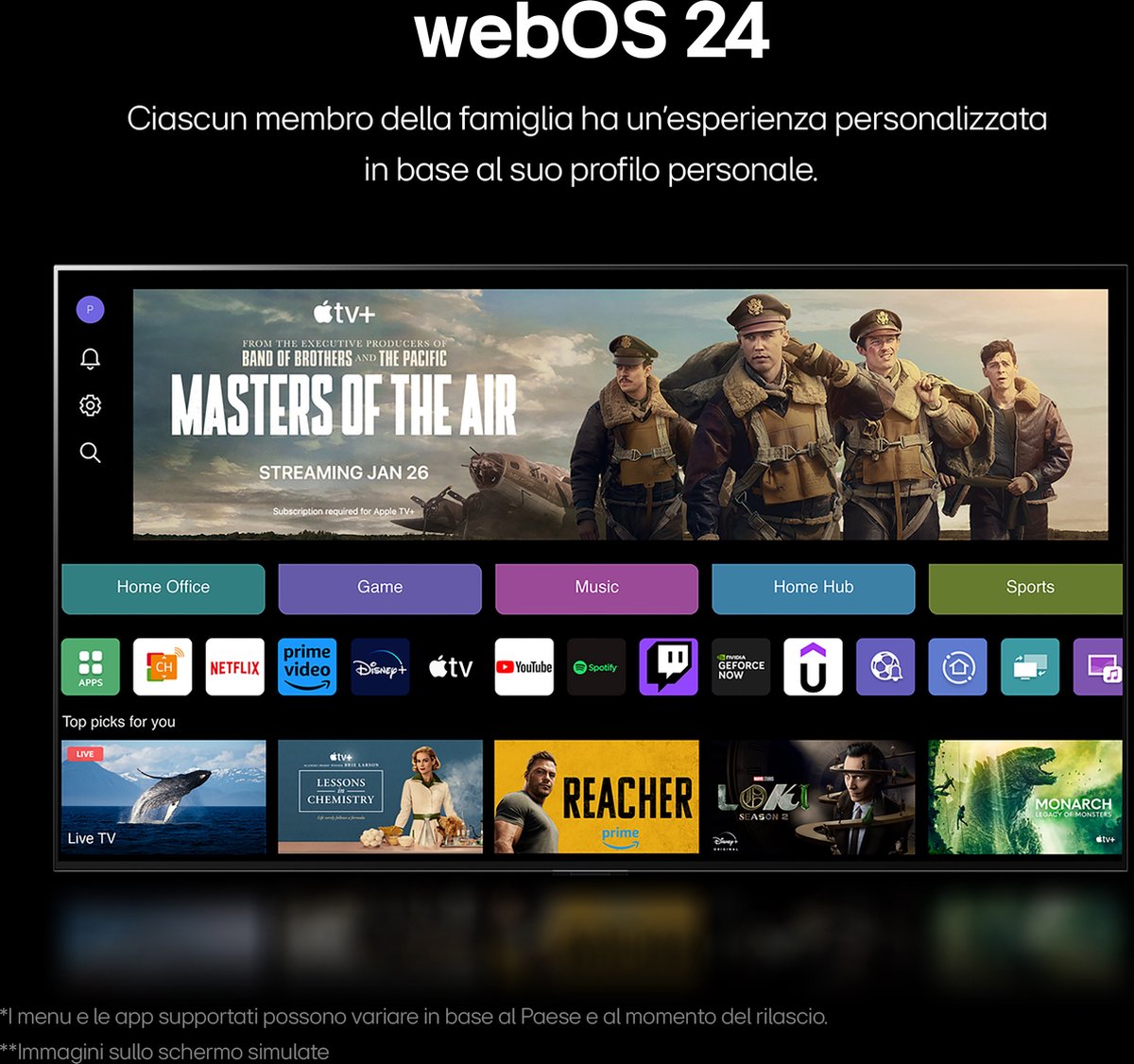 LG 43UT73006LA - 43 inch - 4K LED - 2024 - Buitenlands model