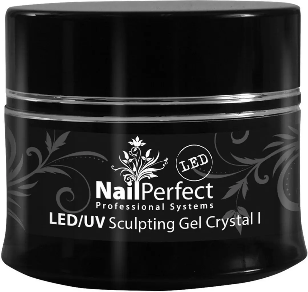 Nail Perfect Crystal 1 LED/UV Sculpting Gel 14g