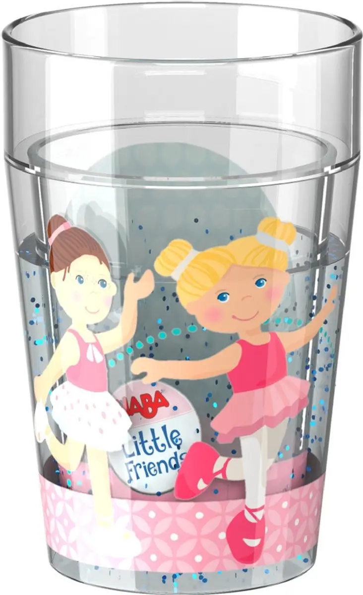 Haba Little Friends Glitterbeker 250ml