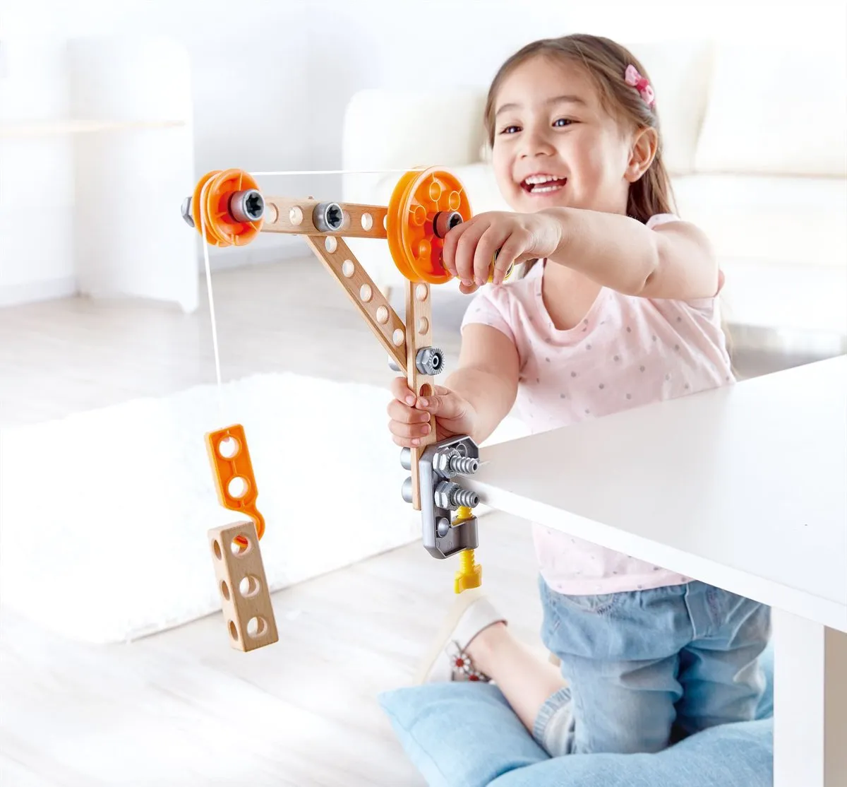 Hape E3030 Bouwsysteem - 37-delig - Veelkleurig