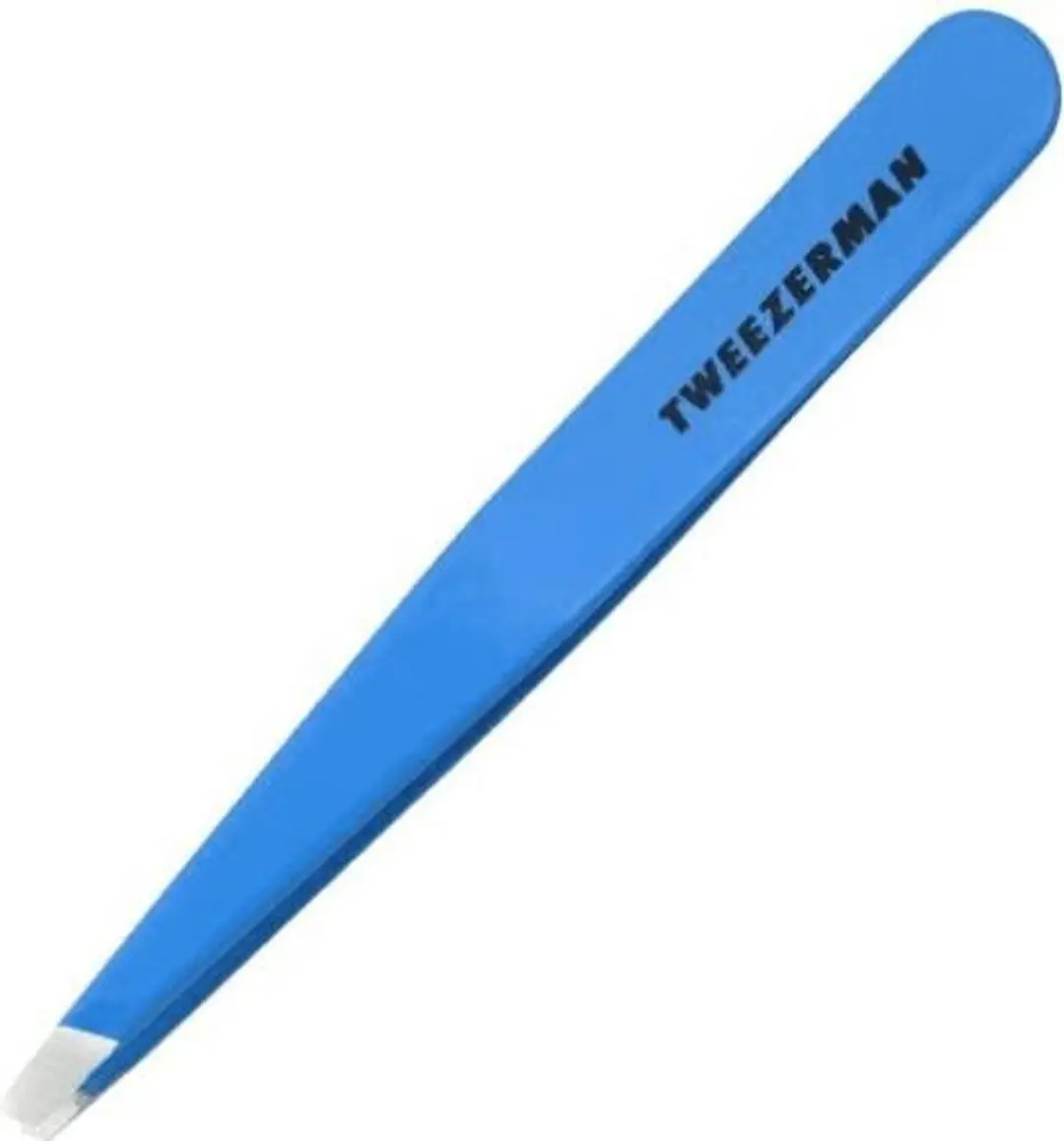 Tweezerman Pincet Schuine Punt Blauw