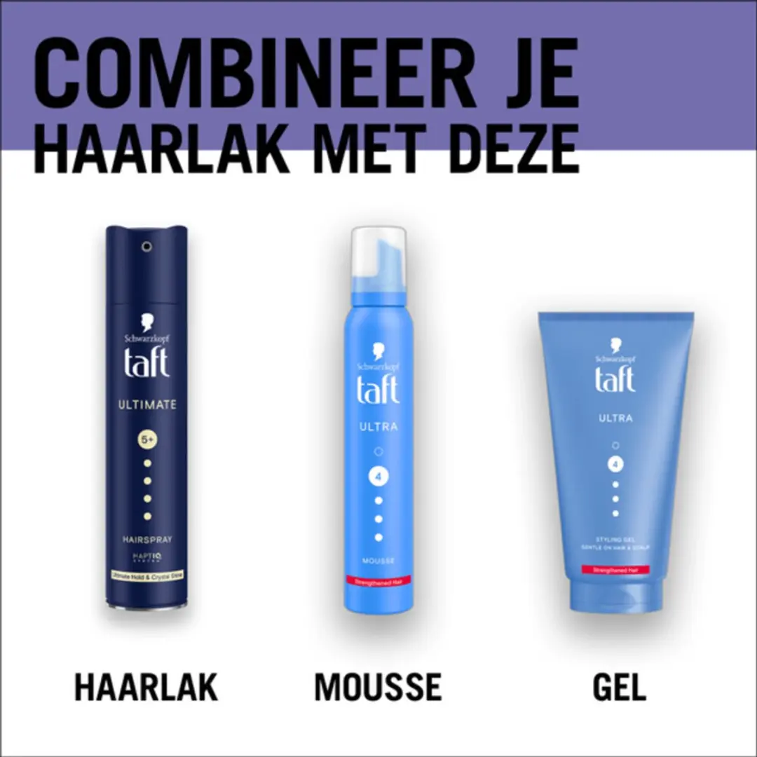 Taft Ultimate 5+ Haarspray - 1250ml (5x250ml)