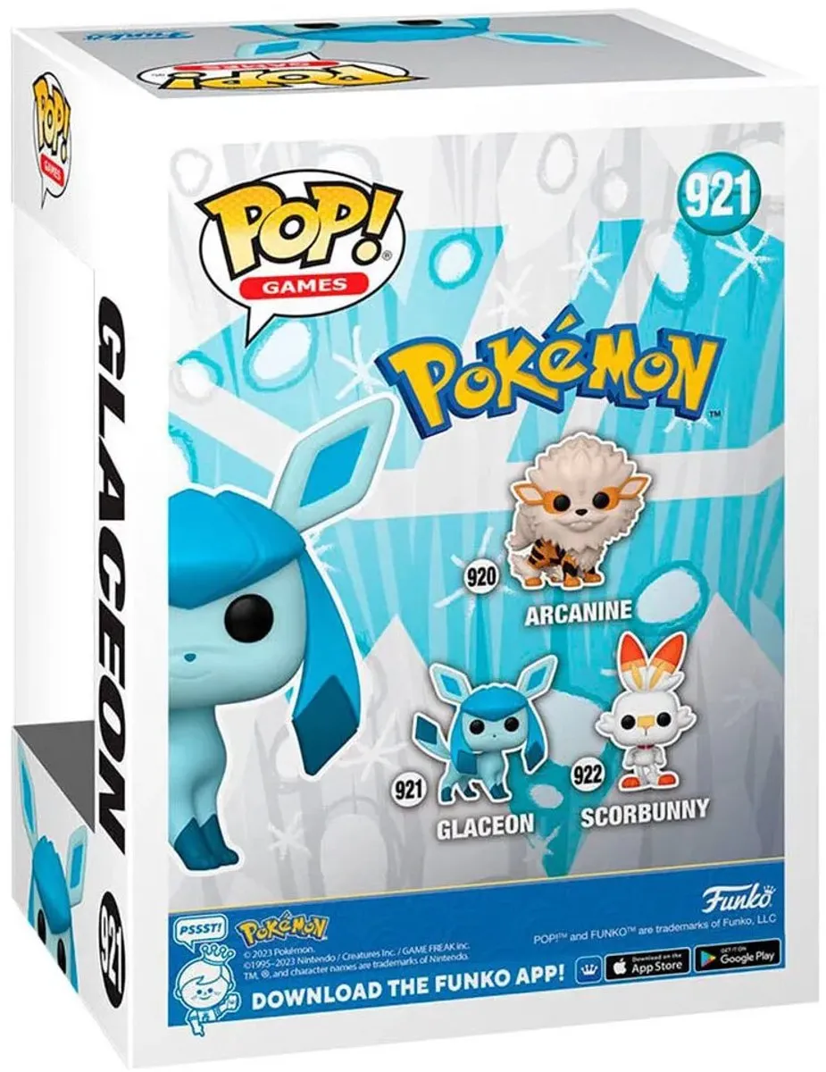 Funko Pop Pokémon Glaceon #921 Verzamel Figuur - 9,5 cm - Multi