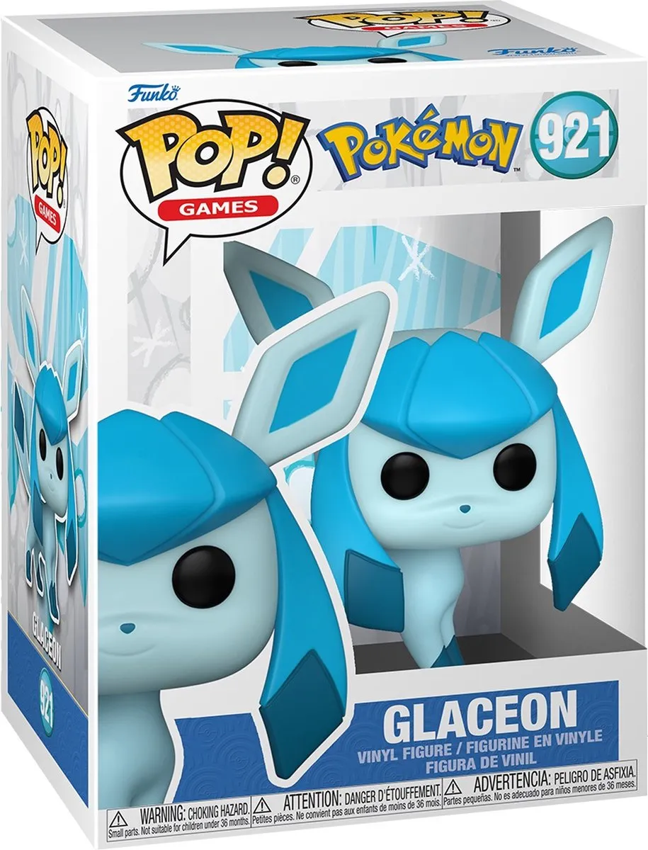 Funko Pop Pokémon Glaceon #921 Verzamel Figuur - 9,5 cm - Multi