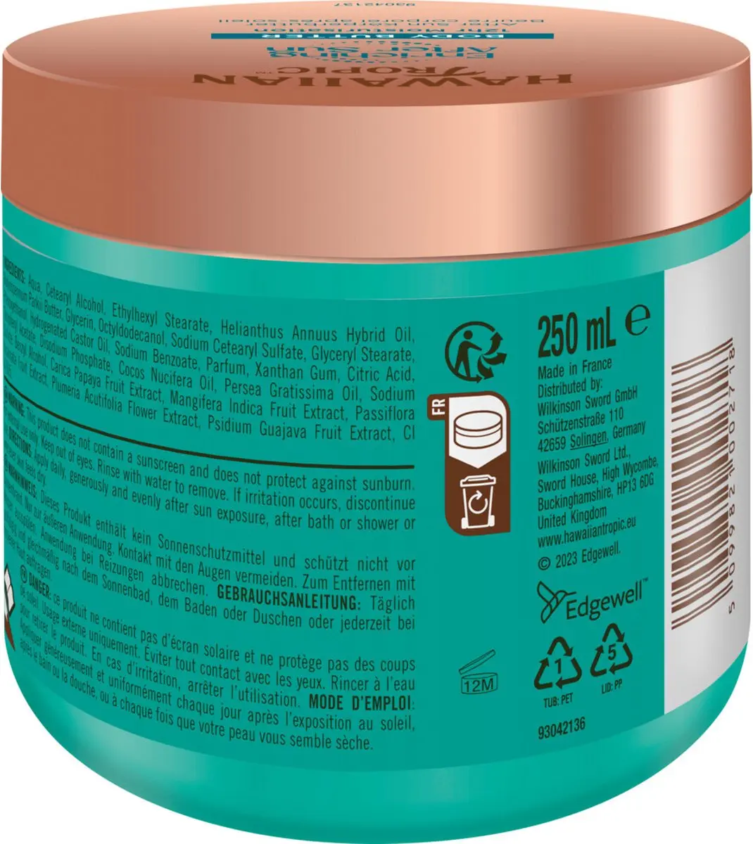 Hawaiian Tropic Aftersun Body Butter - 20 Stuks (6x250ml)