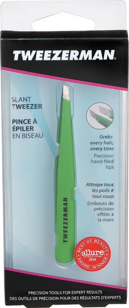Tweezerman Slant Pincet Green Apple