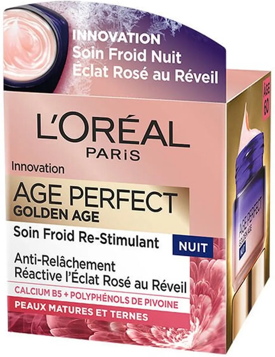 L'Oréal Paris Age Perfect Golden Age Cuidado Frio Re-estimulante Noche 50ml
