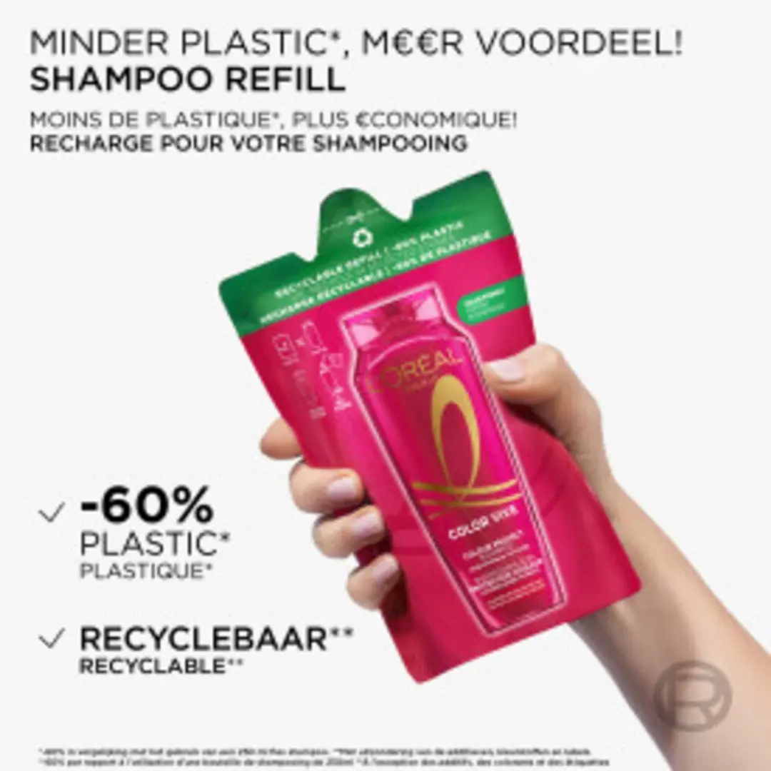 L'Oréal Elvive Color Vive Shampoo Refill 3x250ml