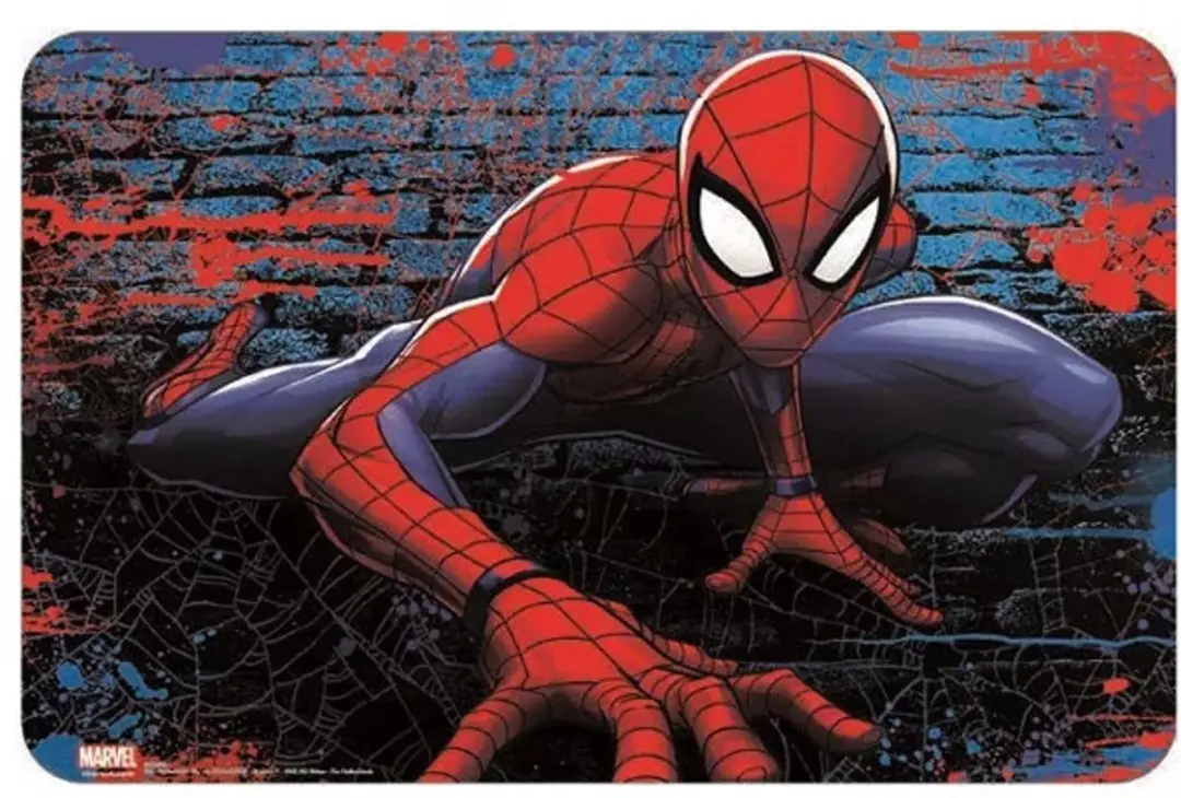 Spider-Man Bakstenen Placemat 43x28cm
