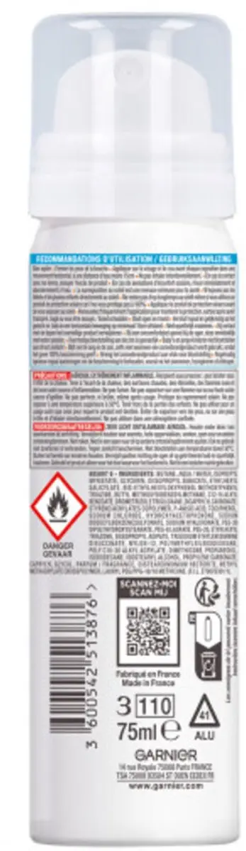 Garnier Ambre Solaire Super UV Over Make-Up Mist SPF 50+ - 3x75ml