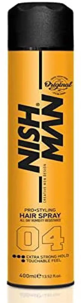 Nishman Hair Spray 04 Extra Strong Hold 400ml